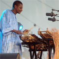 Lansiné with two balafons